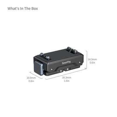 SmallRig 5814B Adaptor Quick Release pentru Insta360 X5 / X4 Air / Ace Pro 2 / Ace Pro / Ace
