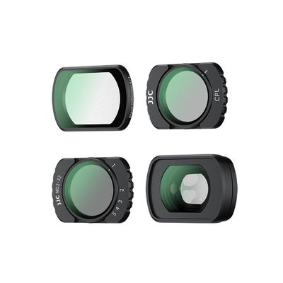 JJC F-PK4WA Set Filtre CPL ND2-32 si 1/4 Black Mist pentru DJI Osmo Pocket 4/3