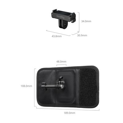 SmallRig 6306 Suport pentru Curea de Rucsac pentru DJI Osmo Action 6 / Nano