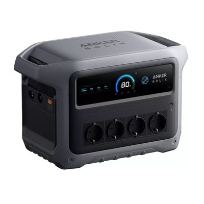 Anker Solix C1000X Statie de Alimentare Portabila Generatia 2 1024Wh 2000W LiFeP04 Gri