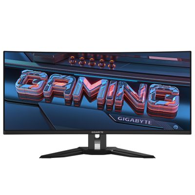 Gigabyte MO34WQC2 Monitor 34" Gaming OLED WQHD 3440 x 1440 Ecran Curbat Negru