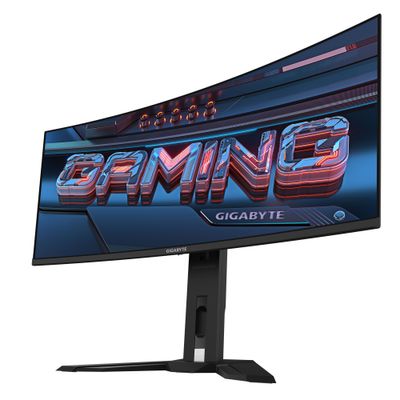 Gigabyte MO34WQC2 Monitor 34" Gaming OLED WQHD 3440 x 1440 Ecran Curbat Negru