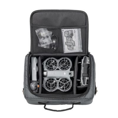 B&W TEX-117 Geanta Transport pentru DJI Neo 2 Fly More Combo Gri