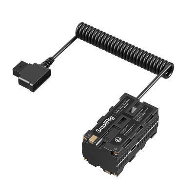 Resigilat: SmallRig 4884 D-Tap la Cablu de Alimentare pentru Baterie Dummy NP-F cu Doua Fete - RS125088019-1