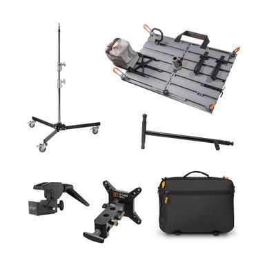 Tether Tools AeroTrac Ultimate Tethering Kit Stativ cu Suport Laptop + Accesorii