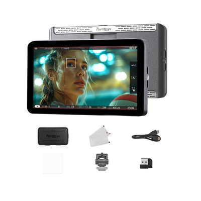 Portkeys LH7P Monitor Camera 7" Wireless High Brightness Ecran Tactil Negru