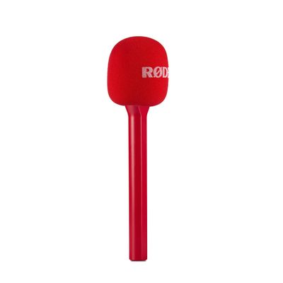 Rode Interview GO Adaptor Handhheld pentru Wireless GO Rosu
