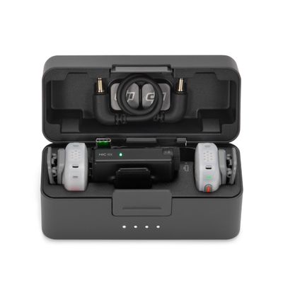 DJI Mic Mini 2S Sistem Microfon Wireless Dual 2TX + 1 RX + Carcasa Incarcare