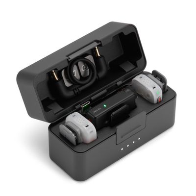 DJI Mic Mini 2S Sistem Microfon Wireless Dual 2TX + 1 RX + Carcasa Incarcare