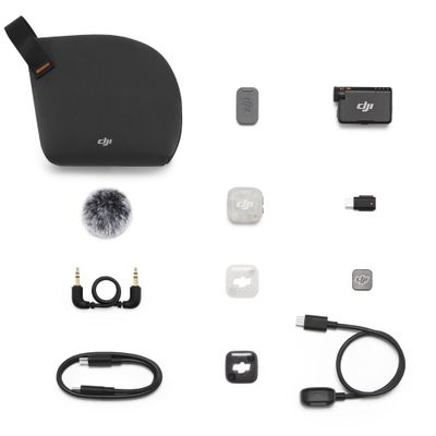 DJI Mic Mini 2S Sistem Microfon Wireless Single TX + 1 RX