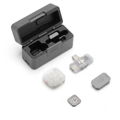 DJI Mic Mini 2S Sistem Microfon Wireless Single TX + 1 Mobile RX + Carcasa Incarcare