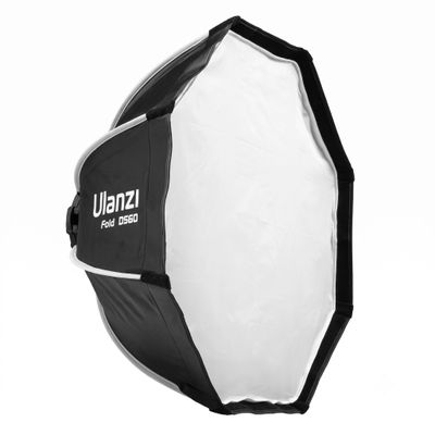 Ulanzi LAS002 Softbox Octagonal 60cm cu Grid Montura Mini Bowens