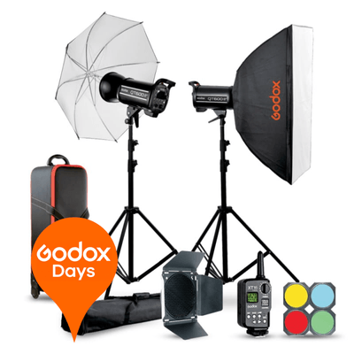 Godox QTII Kit Blit Studio 2xQT600IIM