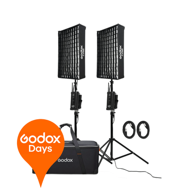 Godox FL100 Kit 2 Panouri LED Flexibile 45x60cm