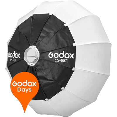 Godox CS-85T Softbox Sferic pentru Transmisiuni Live