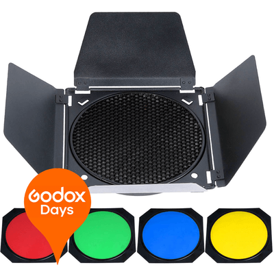 Godox Barndoor Kit BD-04 pentru Reflector 18cm