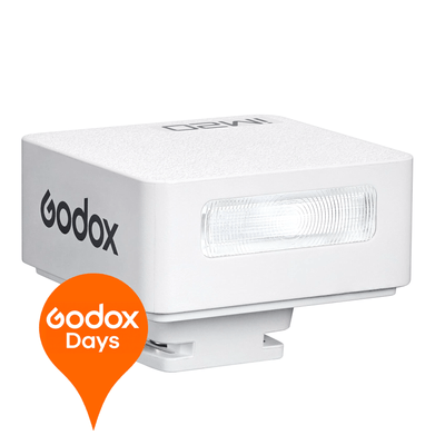 Godox iM20 iFlash Blit Patina pentru Camerele Foto Retro Alb