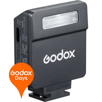 Godox iM22 iFlash Blit Patina pentru Camerele Foto Retro Negru