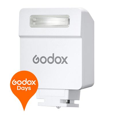 Godox iM22 iFlash Blit Patina pentru Camerele Foto Retro Alb
