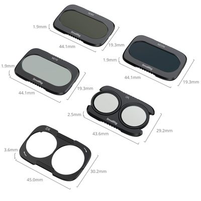 SmallRig 6476 Set Filtre Split ND & CPL pentru DJI Osmo Pocket 4P