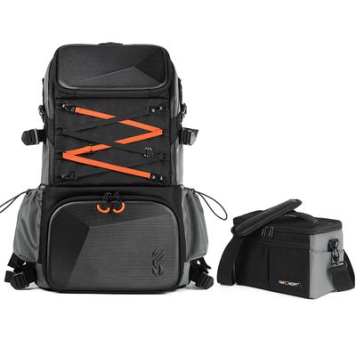 K&F Concept KF13.107 Rucsac Foto 33L cu Geanta de Umar/Talie si Husa de Ploaie