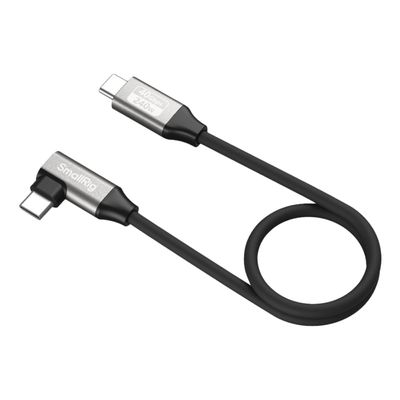 Resigilat: SmallRig 5075 Cablu de date USB-C cu Unghi 35cm 40Gbps 240W 8K - RS125090236-1