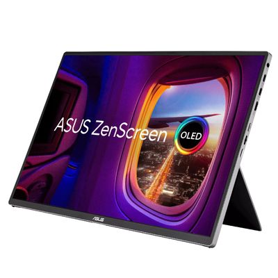 Asus ZenScreen MQ16FC Monitor Portabil 16" WUXGA 1920 x 1200 OLED Negru