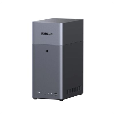 Ugreen DH2300 NAS 2 Bay-uri CPU cu 8 nuclee A72+A53 4GB LPDDR4X LAN 1GbE