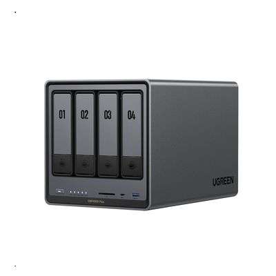 Ugreen DXP4800 Plus NAS Procesor Intel Pentium Gold 8505 5-core 3.3 Ghz 8GB DDR5 4 Bay-uri