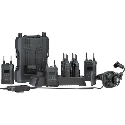 Hollyland Solidcom M1 Pro-8 Sistem Intercom cu 8 Casti Duble