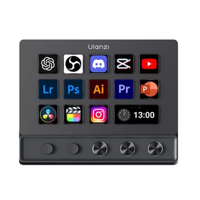 Ulanzi D200X Consola Streaming All-in-One Negru