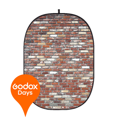 Godox CBA-WB0008 Fundal Pliabil Brick Wall