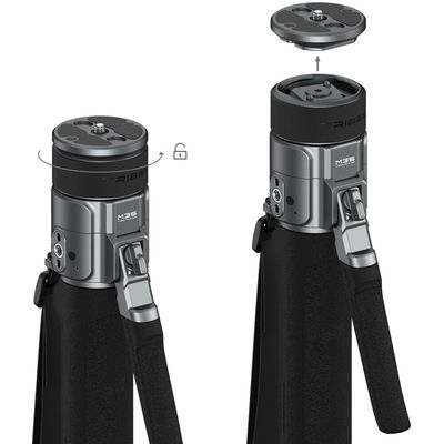 SmallRig 6285 Potato Jet TRIBEX PRO X-Clutch Monopied Hidraulic Foto cu Cap Bila 1.7m