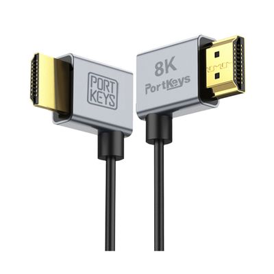 PortKeys Cablu HDMI 8K A-A Combo 1m + 0.3m