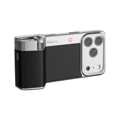 Resigilat: PGYTECH RetroVa Kit Grip pentru iPhone 17 Pro Negru Grafit - RS125096740-2