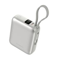 Resigilat: Choetech B832-SL Mini Baterie Externa 10000mAh 35W Cablu USB-C Argintiu - RS125090384-1