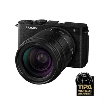 Panasonic Lumix S9 Aparat Foto Mirrorless Full Frame 24MP 6K Negru Kit cu Obiectiv 28-200mm