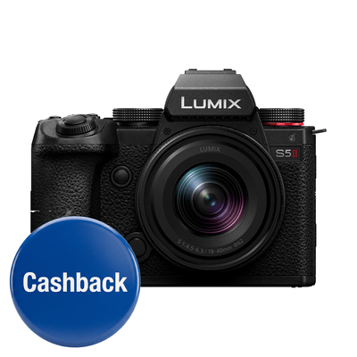 Panasonic LUMIX S5 II Aparat Foto Mirrorless Kit cu Obiectiv 18-40mm