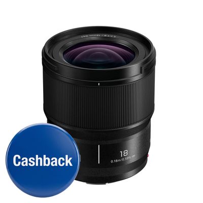 Panasonic Lumix S 18mm Obiectiv Foto Mirrorless F1.8 Full Frame Montura L