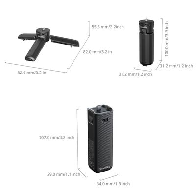SmallRig 6713 Baterie Externa pentru DJI Osmo Pocket 3 / 4
