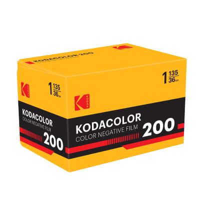 Kodak Eastman Kodacolor 200 Film Negativ Color 35mm 36 expuneri