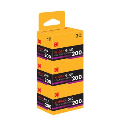 Kodak Eastman Gold 200 Set 3 Filme Negativ Color 35mm 36 expuneri