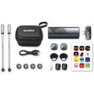 Resigilat: Godox Cube-SC Kit 2 Sistem Wireless Android cu Microfon (2TX + 1RX) - RS125080733-1