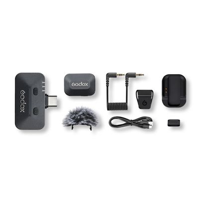 Godox Alink Kit1 Sistem Microfon Wireless 1 TX + 1 RX USB-C