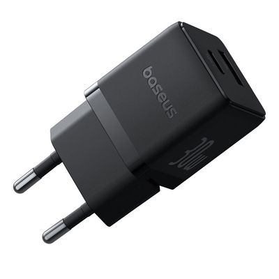Baseus Palm Incarcator Retea 30W USB-C USB-A Negru