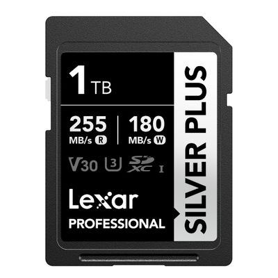 Lexar Professional Silver Plus Card de Memorie SDXC UHS-I 1066x R255/W180 V30 1TB