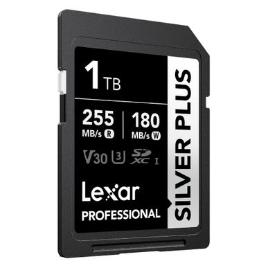 Lexar Professional Silver Plus Card de Memorie SDXC UHS-I 1066x R255/W180 V30 1TB