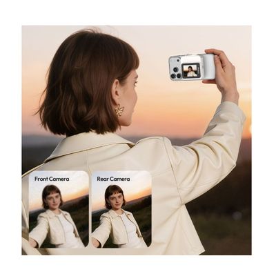 Ulanzi VM02 Selfie Monitor Magnetic Wireless Rosu