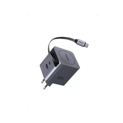 Ugreen Incarcator de Retea 65W GaN Fast Charger USB-C USB-A Gri