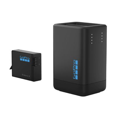 GoPro Enduro 2 Incarcator Dublu cu 2 Baterii pentru Mission 1/Hero 13